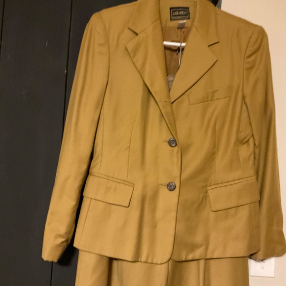 Retro Louben wide leg pant suit size 10 - Picture 5 of 10